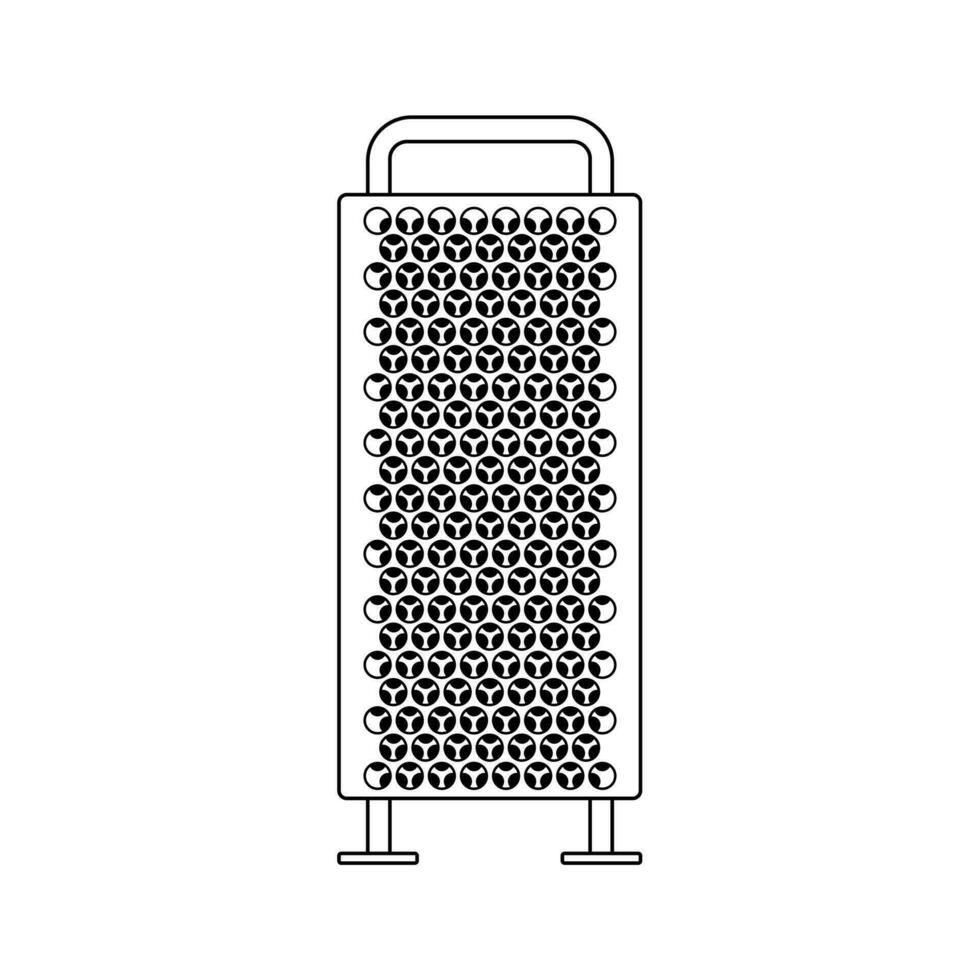 personal computadora sistema unidad concepto vector