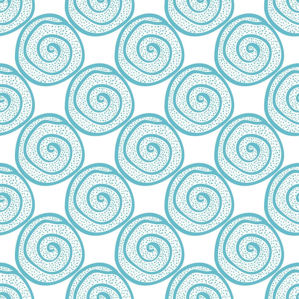 Hand drawn Doodle pattern Abstract ornament background vector