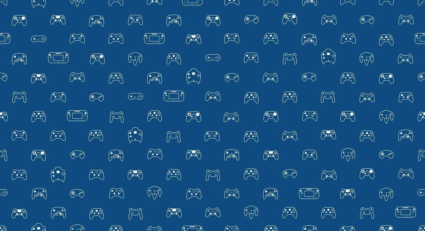 Gamepad Video game controller background vector