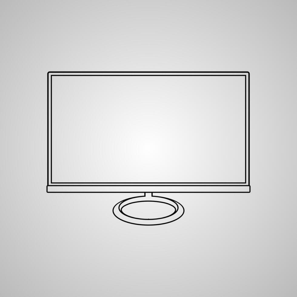 Computer display Screen computer monitor vector