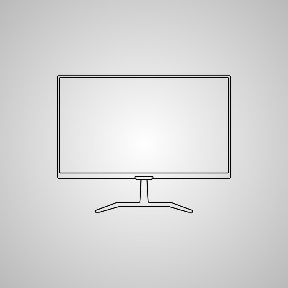 Computer display Screen computer monitor vector