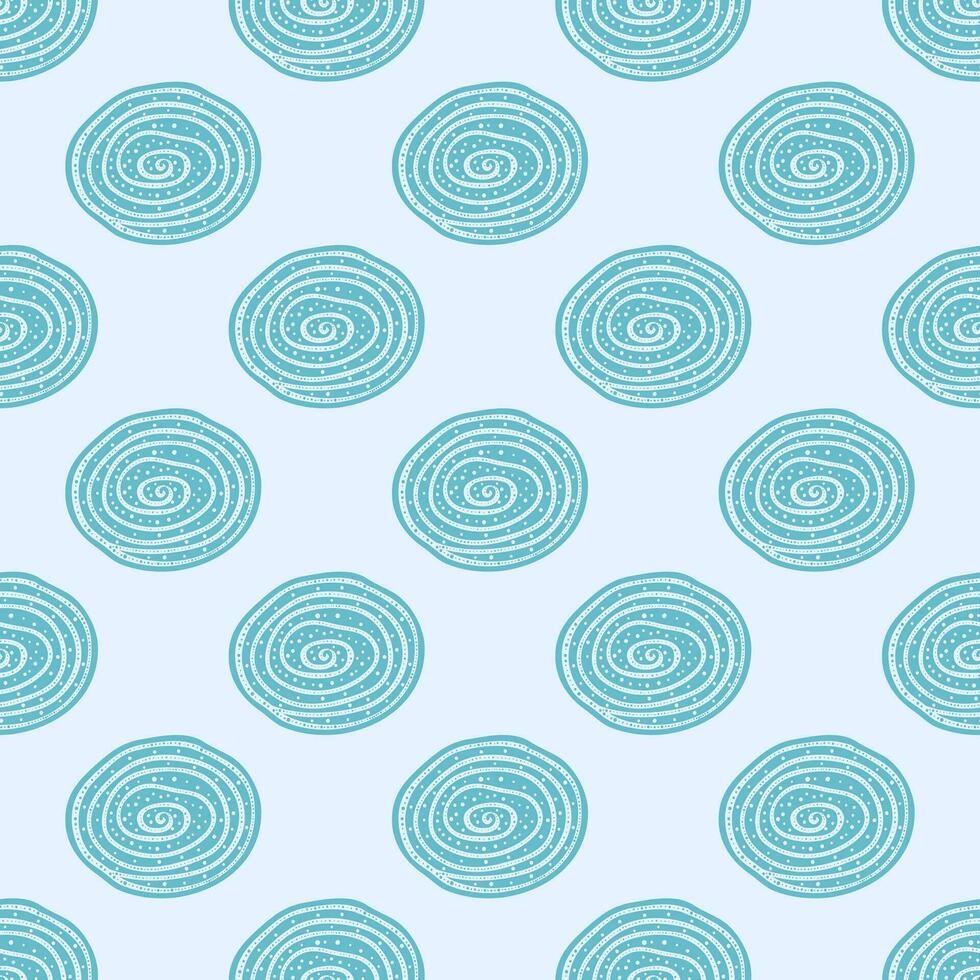 Hand drawn Doodle pattern Abstract ornament background vector