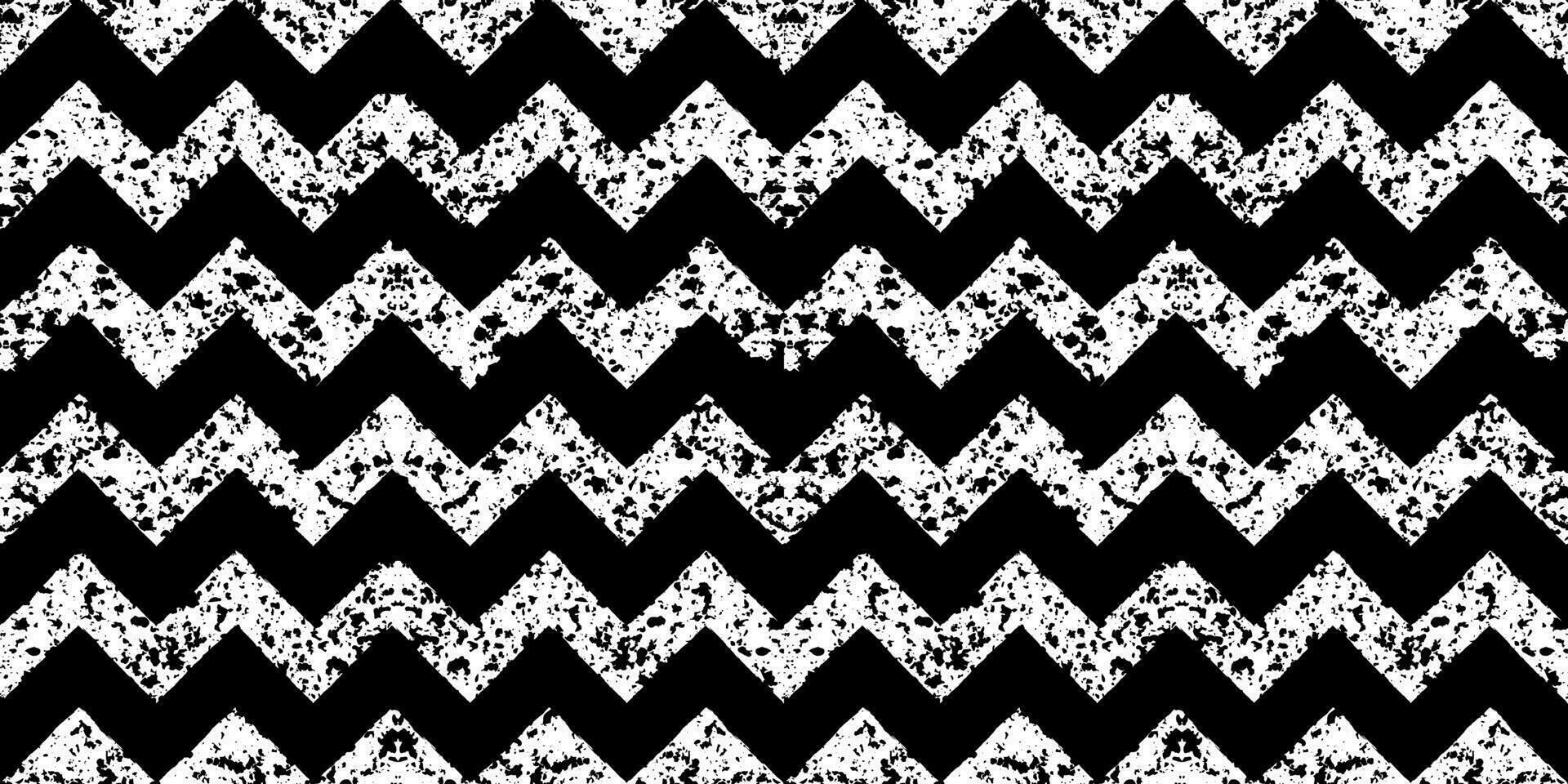 Seamless chevron geometric pattern retro vintage Zigzag lines background vector