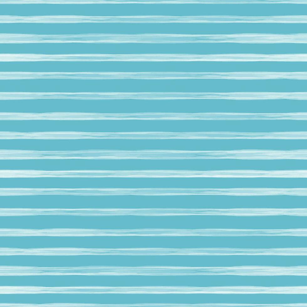 Abstract blue horizontal striped grunge pattern vector