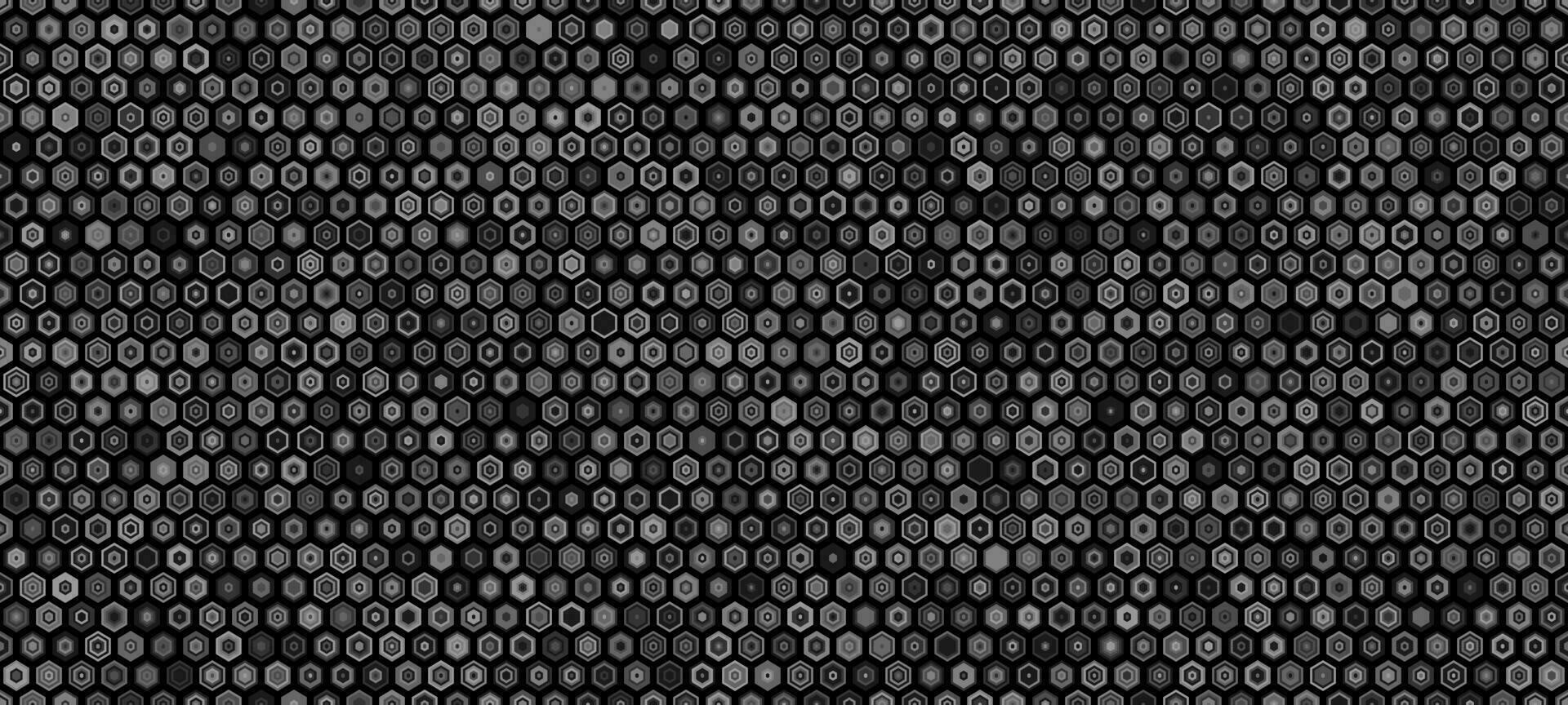 Abstract hexagonal geometric pattern background vector