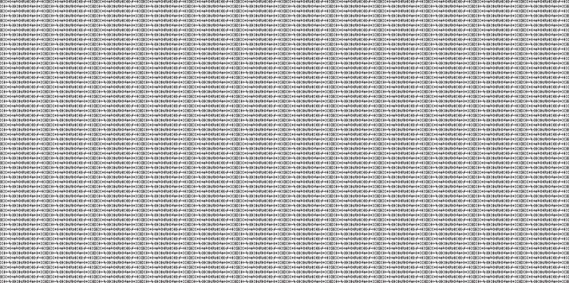 Monochrome geometric grid Pixel Art background Modern black and white abstract mosaic texture vector