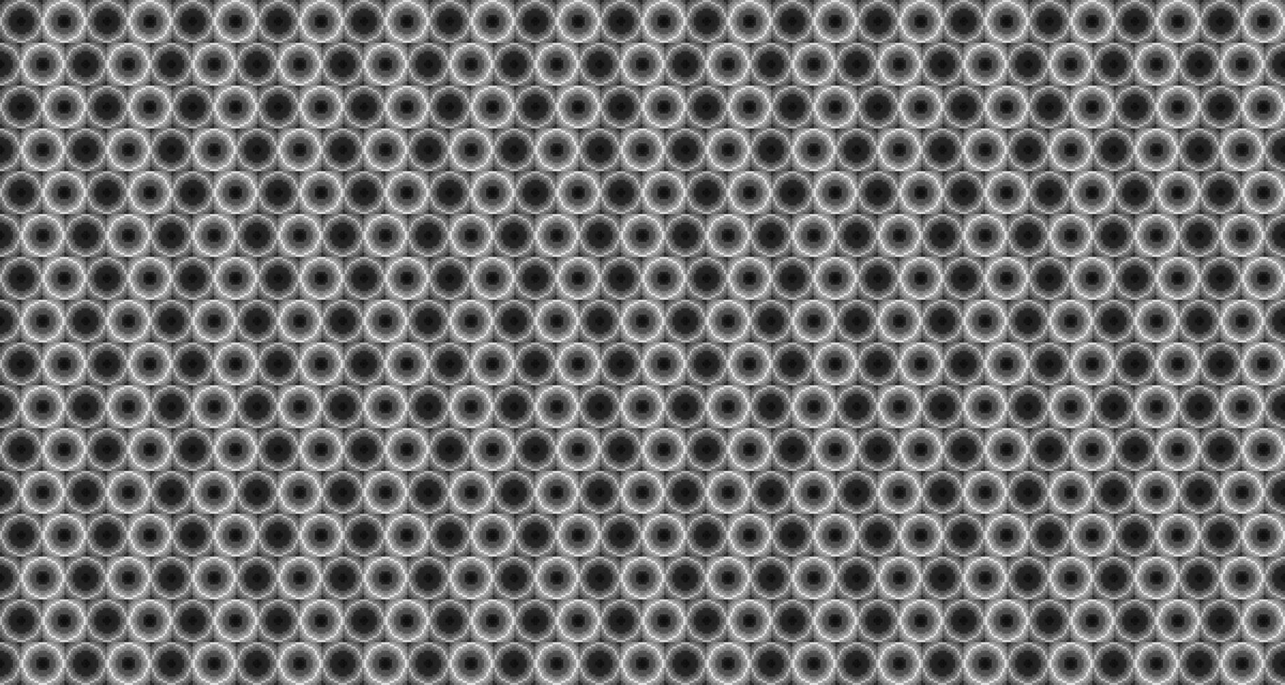 monocromo geométrico cuadrícula píxel Arte estilo antecedentes moderno negro y blanco resumen mosaico textura vector