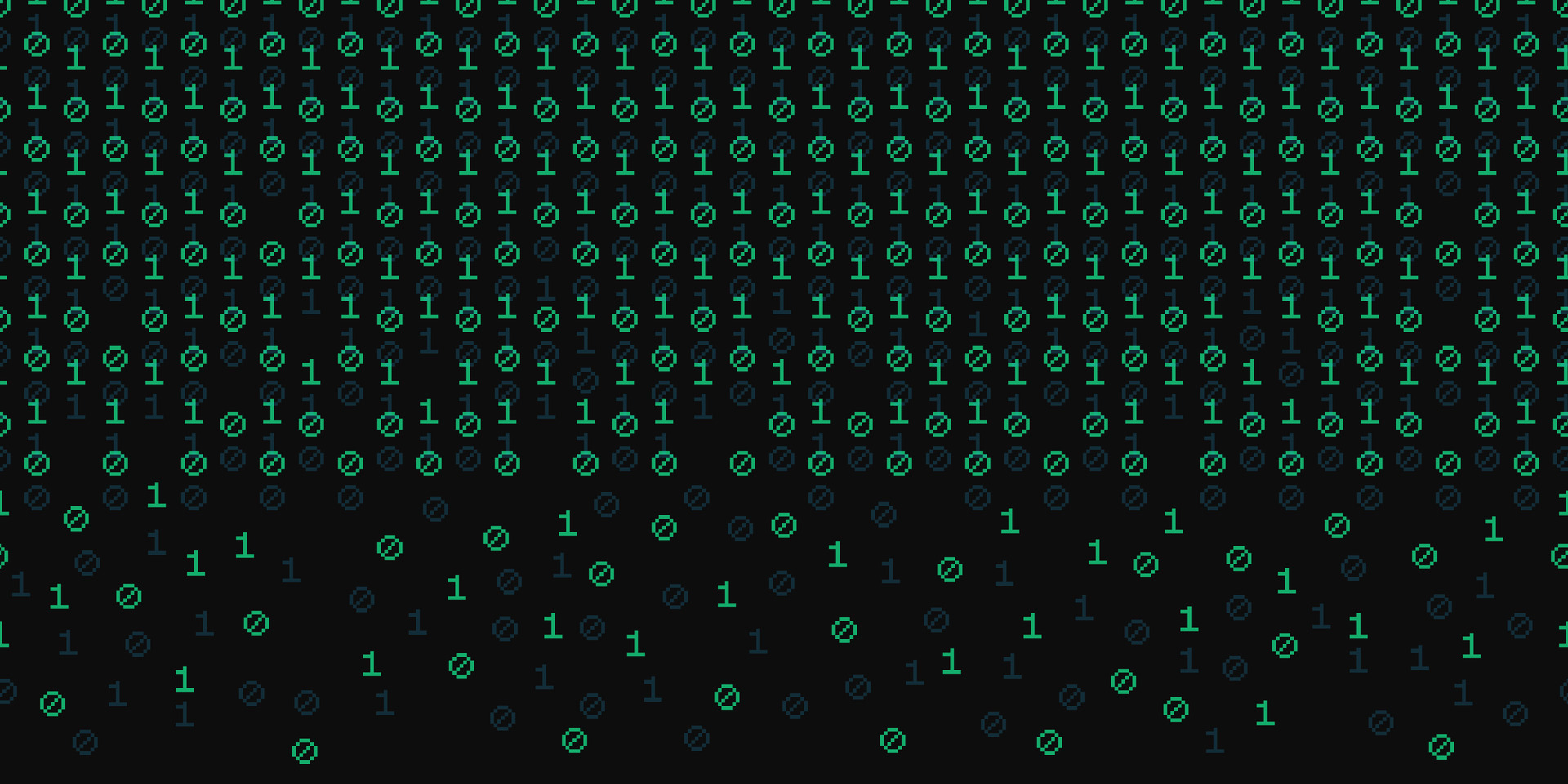Big Data illustration Binary code seamless pattern 34886734 Vector Art ...