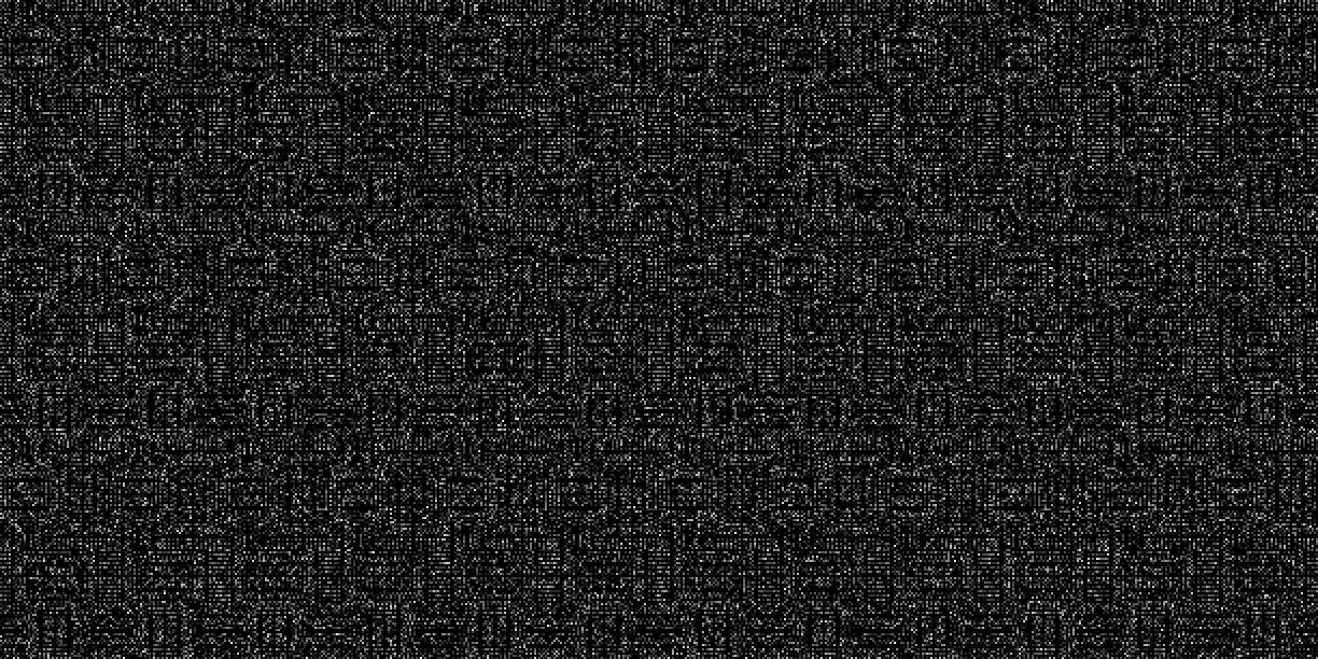 Monochrome dark geometric grid background Modern black abstract noise texture vector