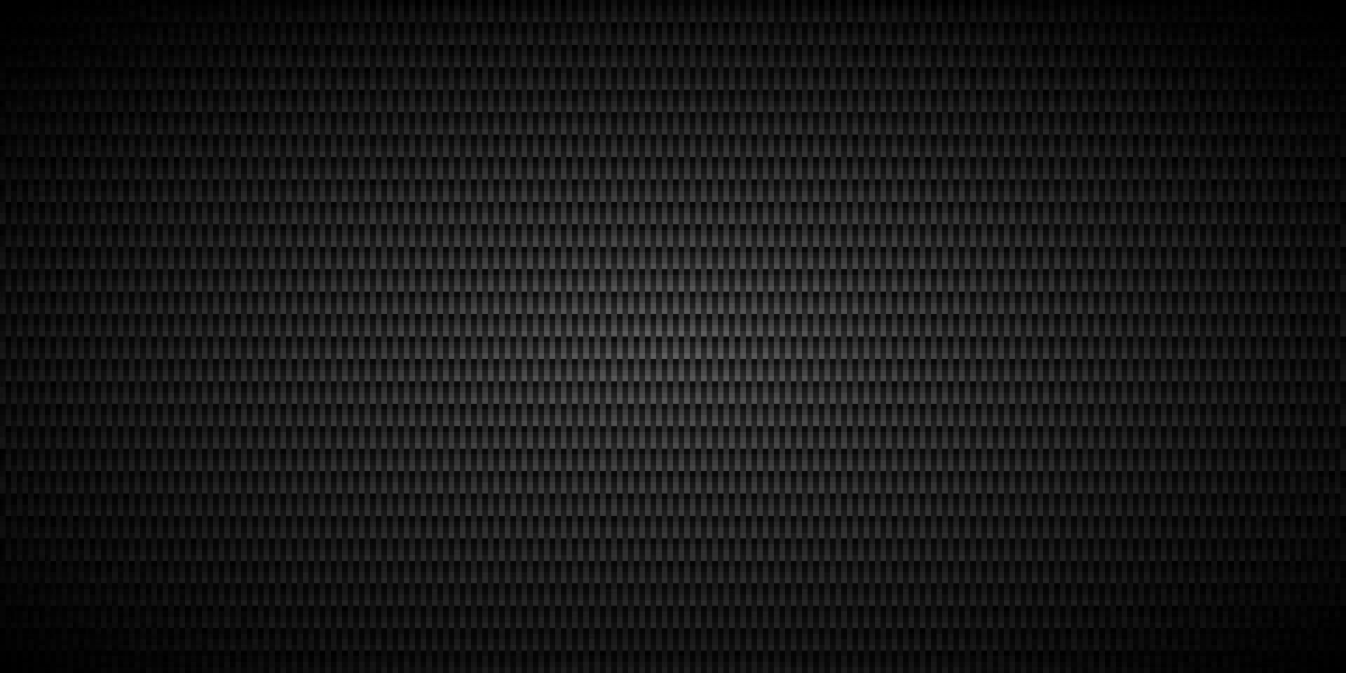 Dark black Geometric grid Carbon fiber background Modern dark abstract texture vector