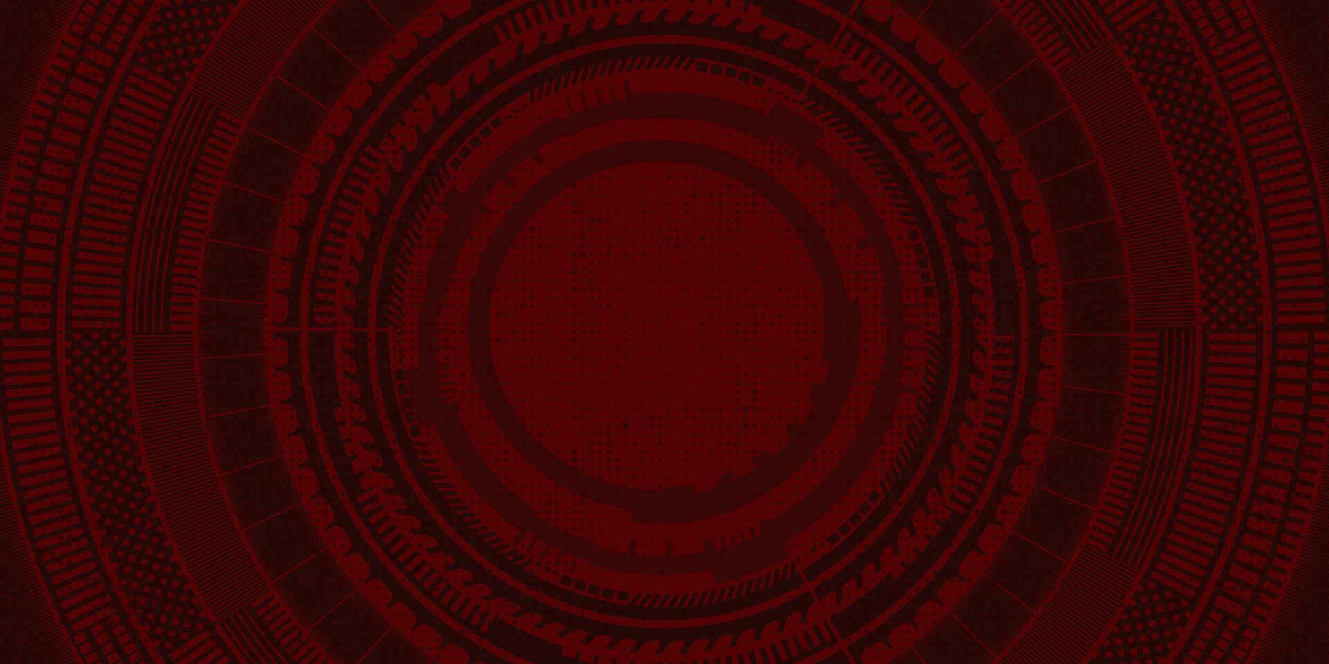 Geometric grid background Modern technology texture vector