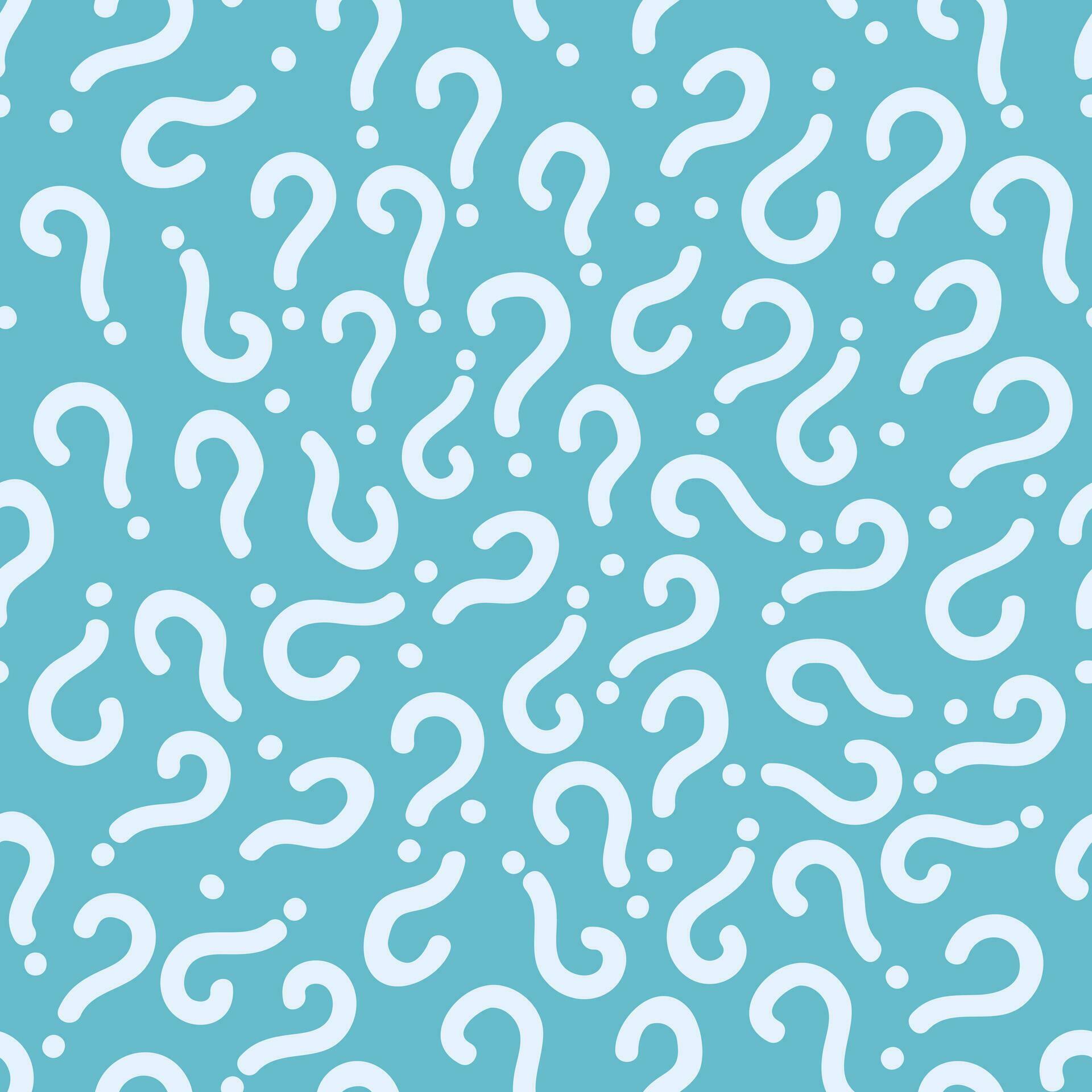 Question Mark Seamless Pattern Background 34887002 Vector Art at Vecteezy