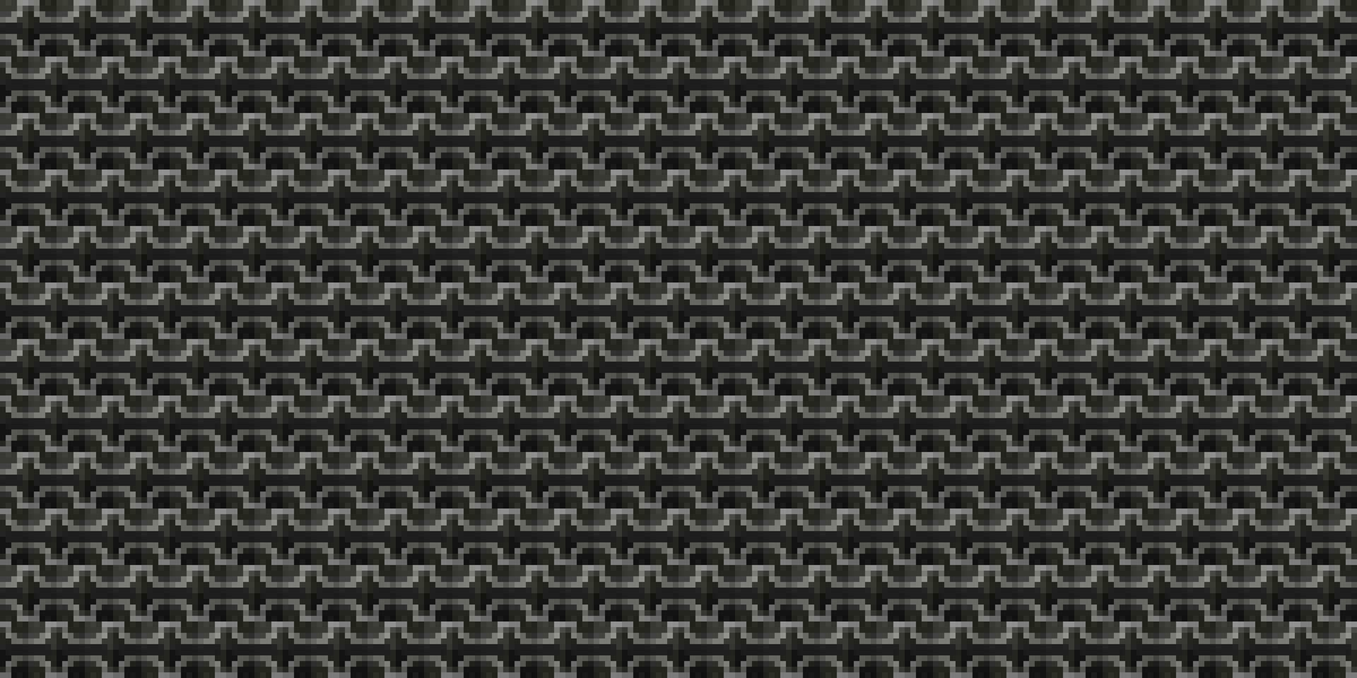 monocromo geométrico cuadrícula píxel Arte estilo antecedentes moderno negro y blanco resumen mosaico textura vector