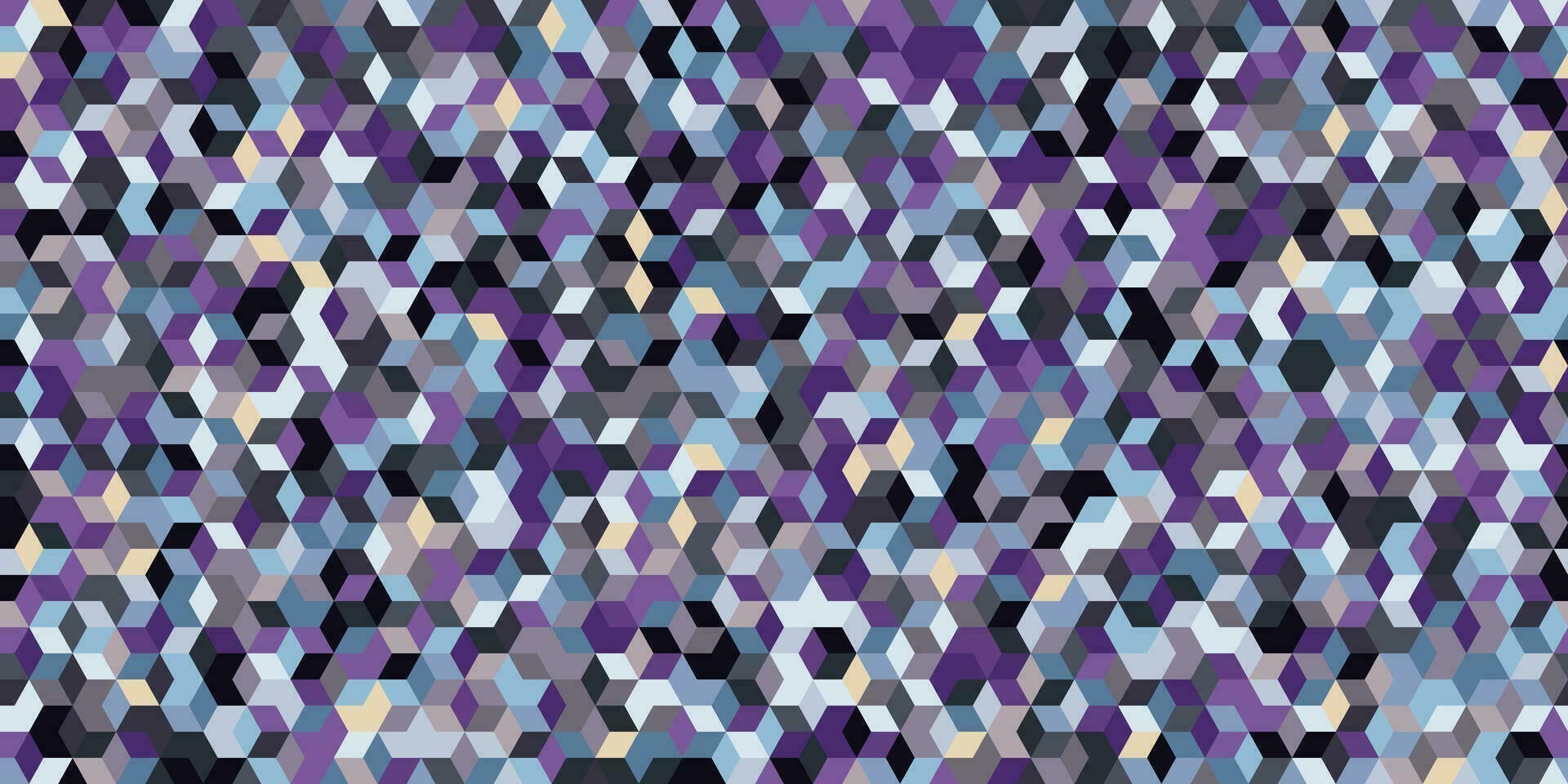 Abstract hexagonal background geometric grid seamless pattern vector