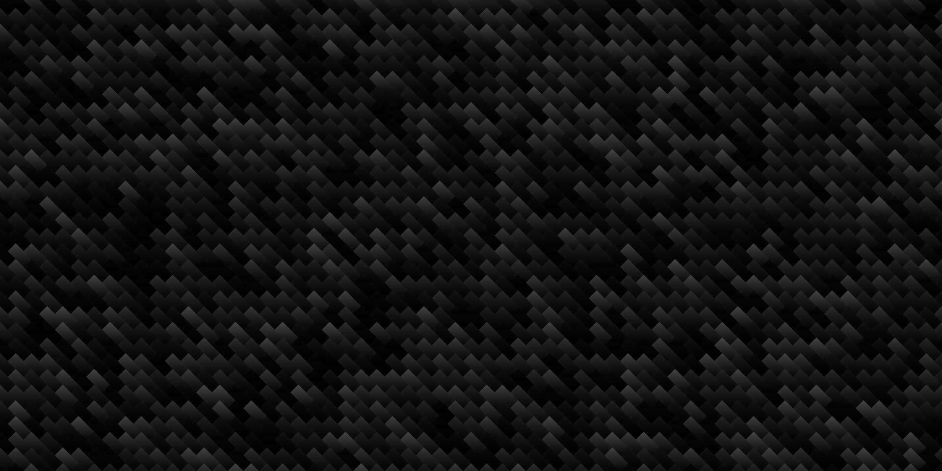 Monochrome dark geometric grid background Modern dark black abstract noise texture vector