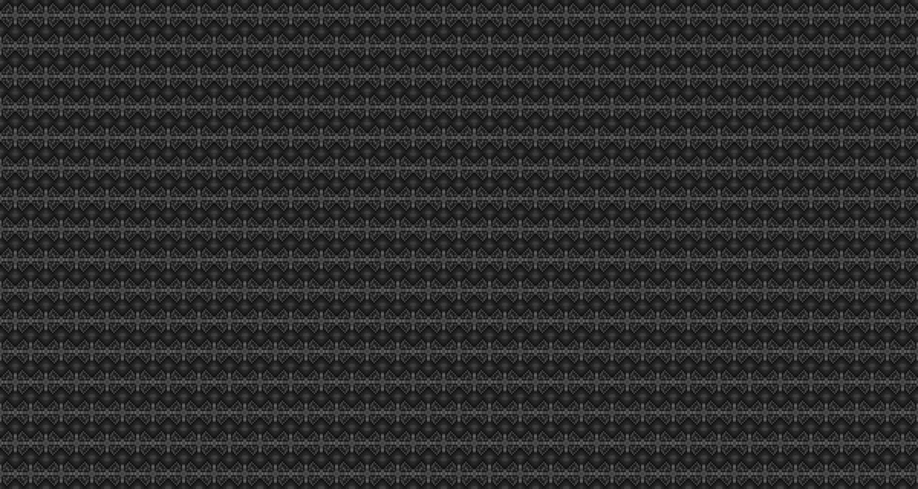 Monochrome geometric grid Pixel Art style background Modern black and white abstract mosaic texture vector