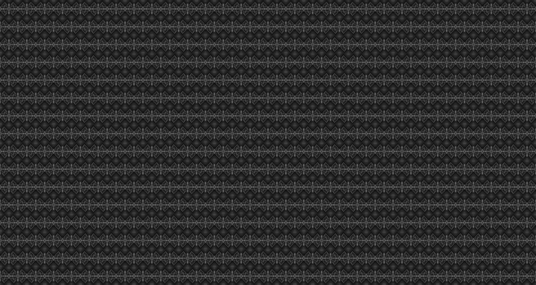 Monochrome geometric grid Pixel Art style background Modern black and white abstract mosaic texture vector