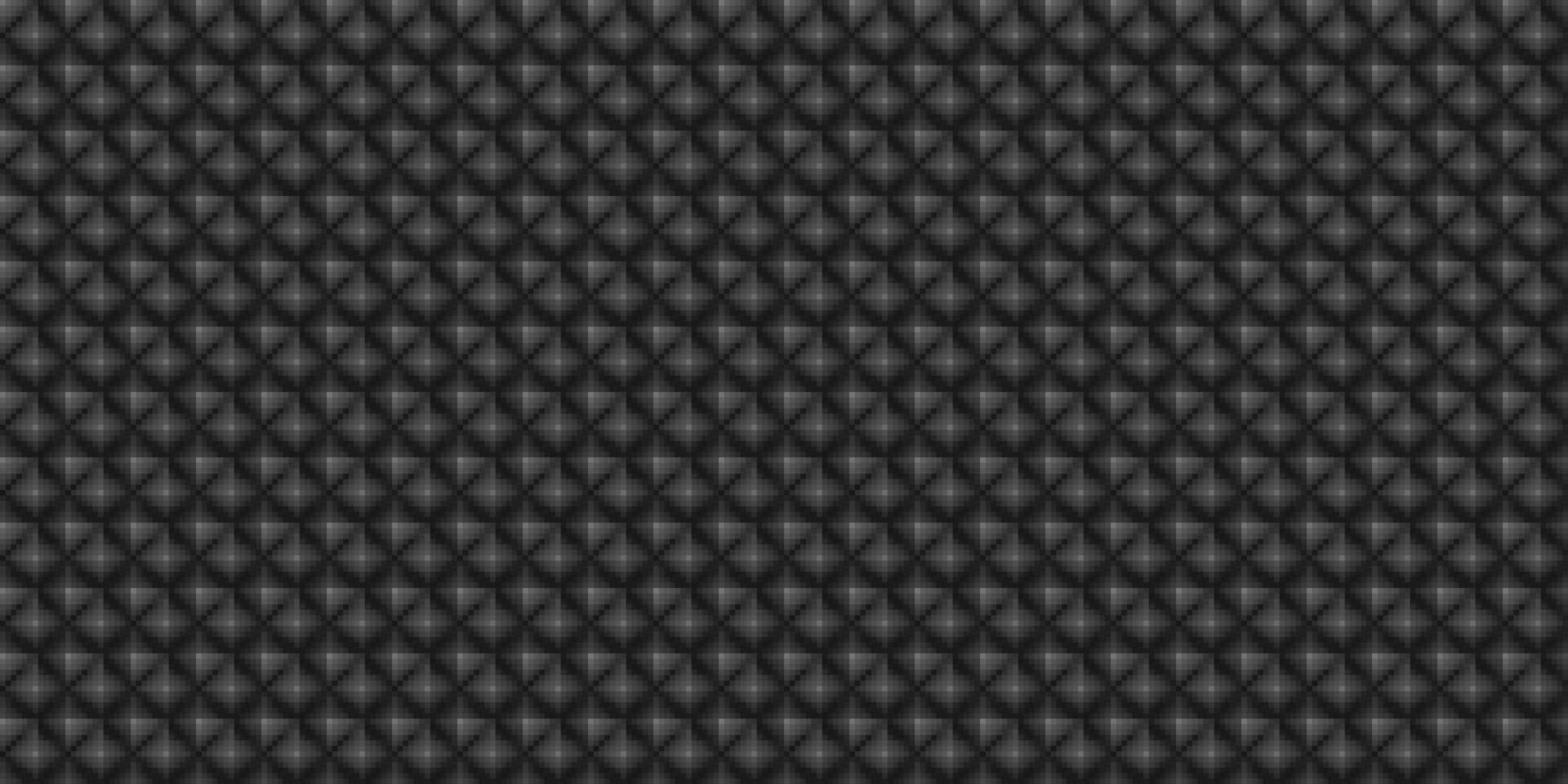 monocromo geométrico cuadrícula píxel Arte estilo antecedentes moderno negro y blanco resumen mosaico textura vector