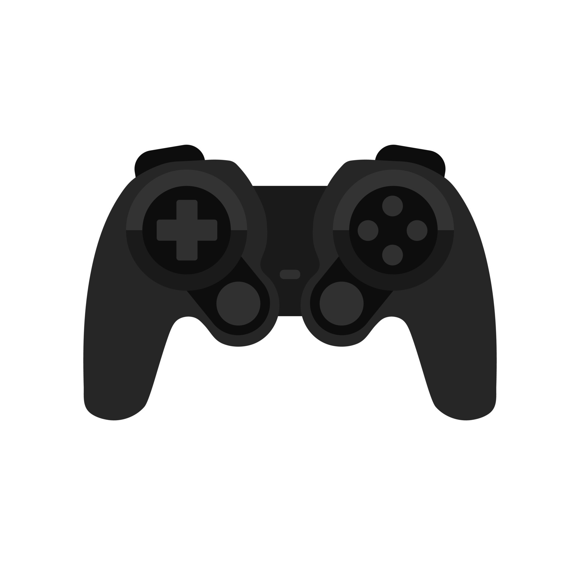 Video game controller vector illustration 34887245 Vector Art at Vecteezy
