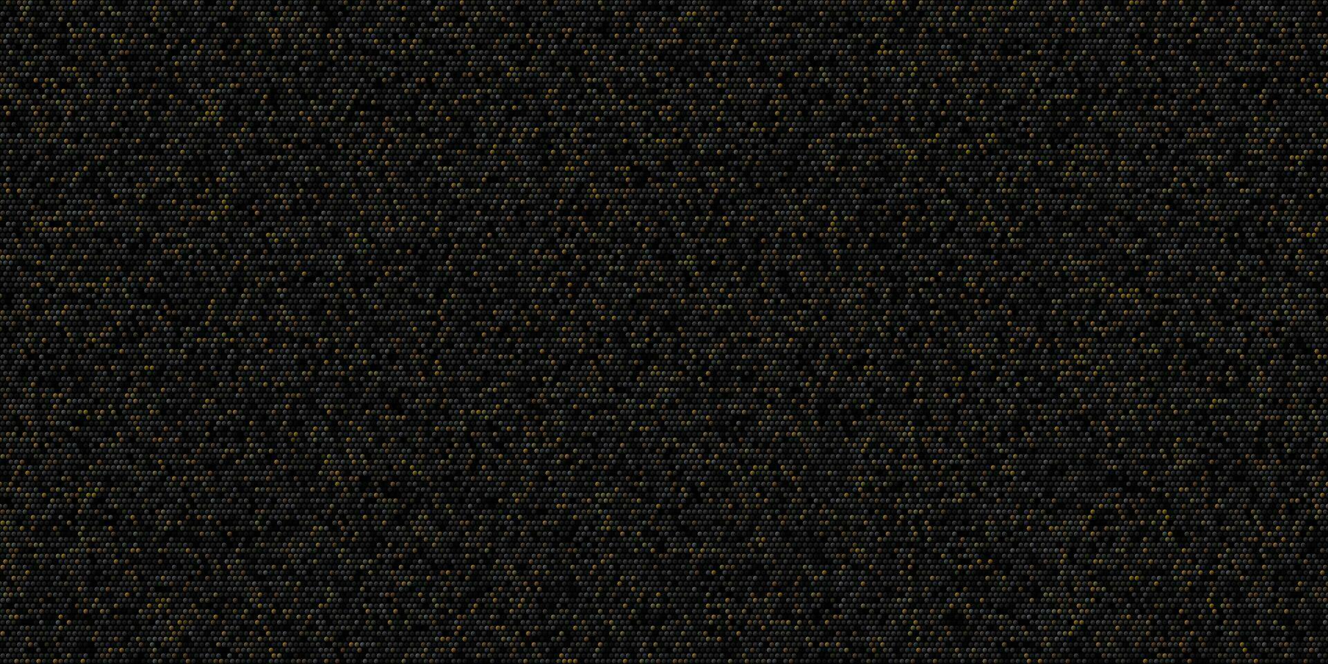 Modern dark black and gold abstract noise texture vector