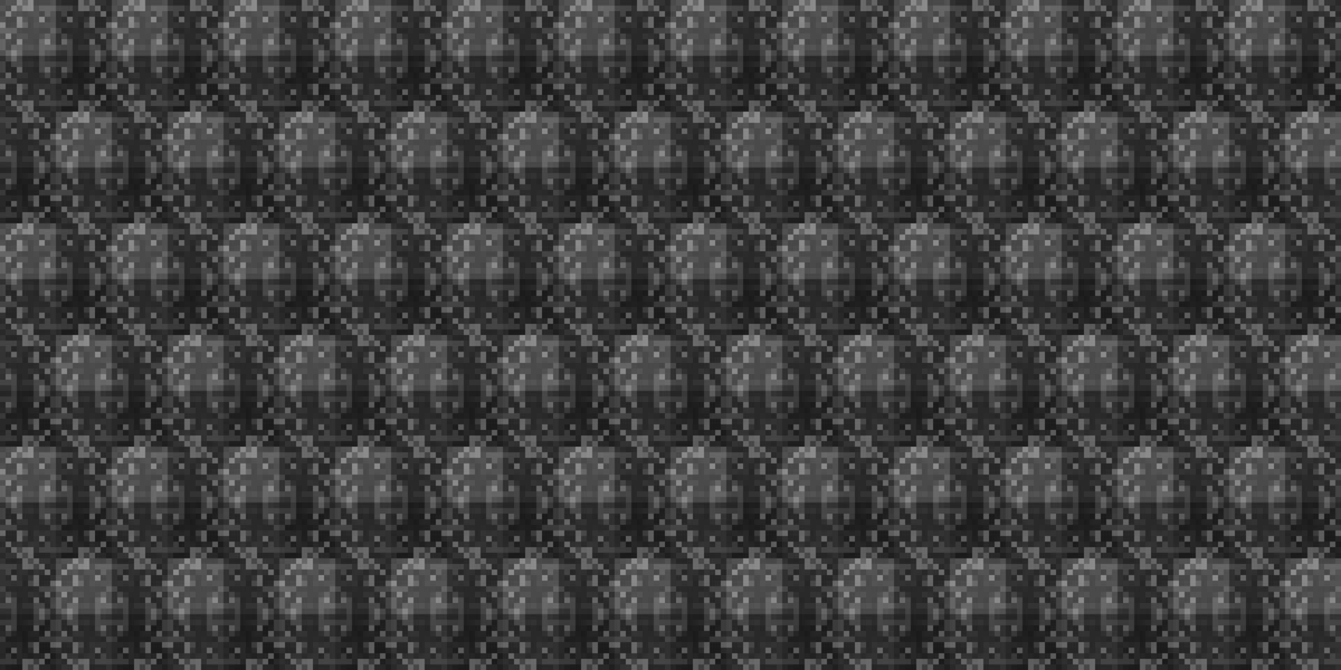 monocromo geométrico cuadrícula píxel Arte estilo antecedentes moderno negro y blanco resumen mosaico textura vector