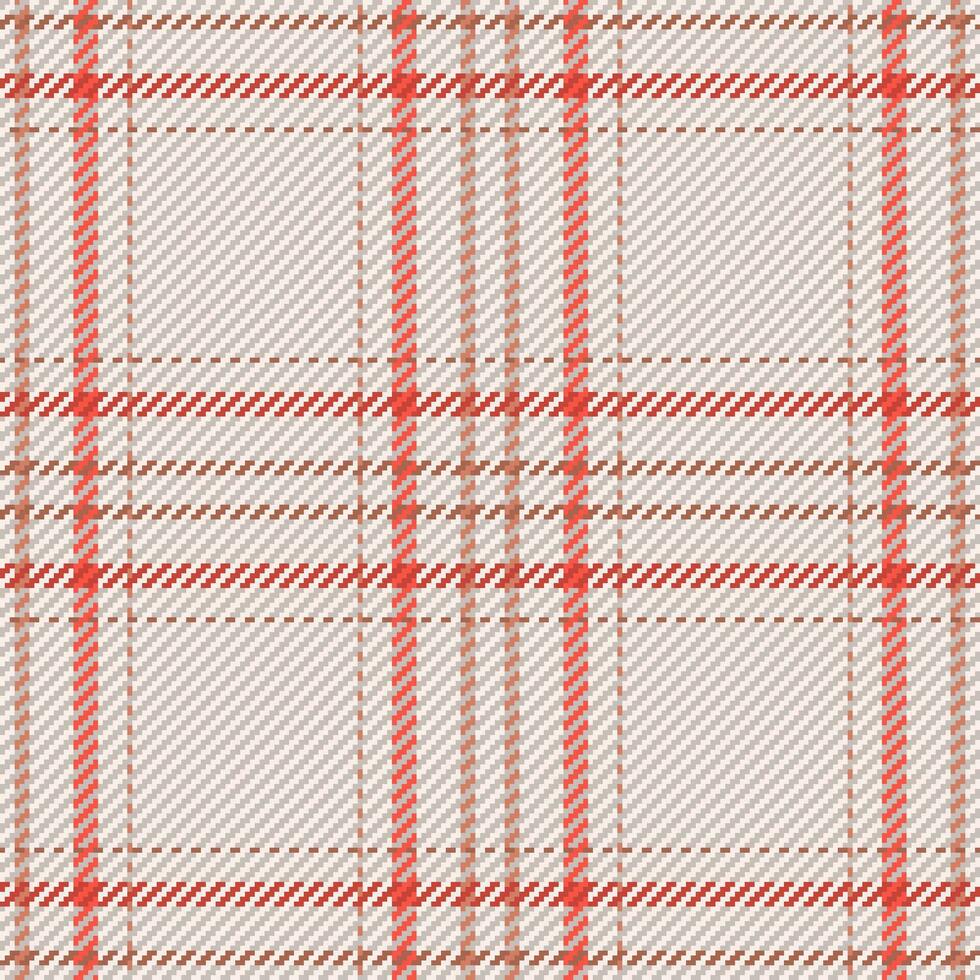 Seamless pattern of scottish tartan plaid. Repeatable background with check fabric texture. Vector backdrop striped textile print.