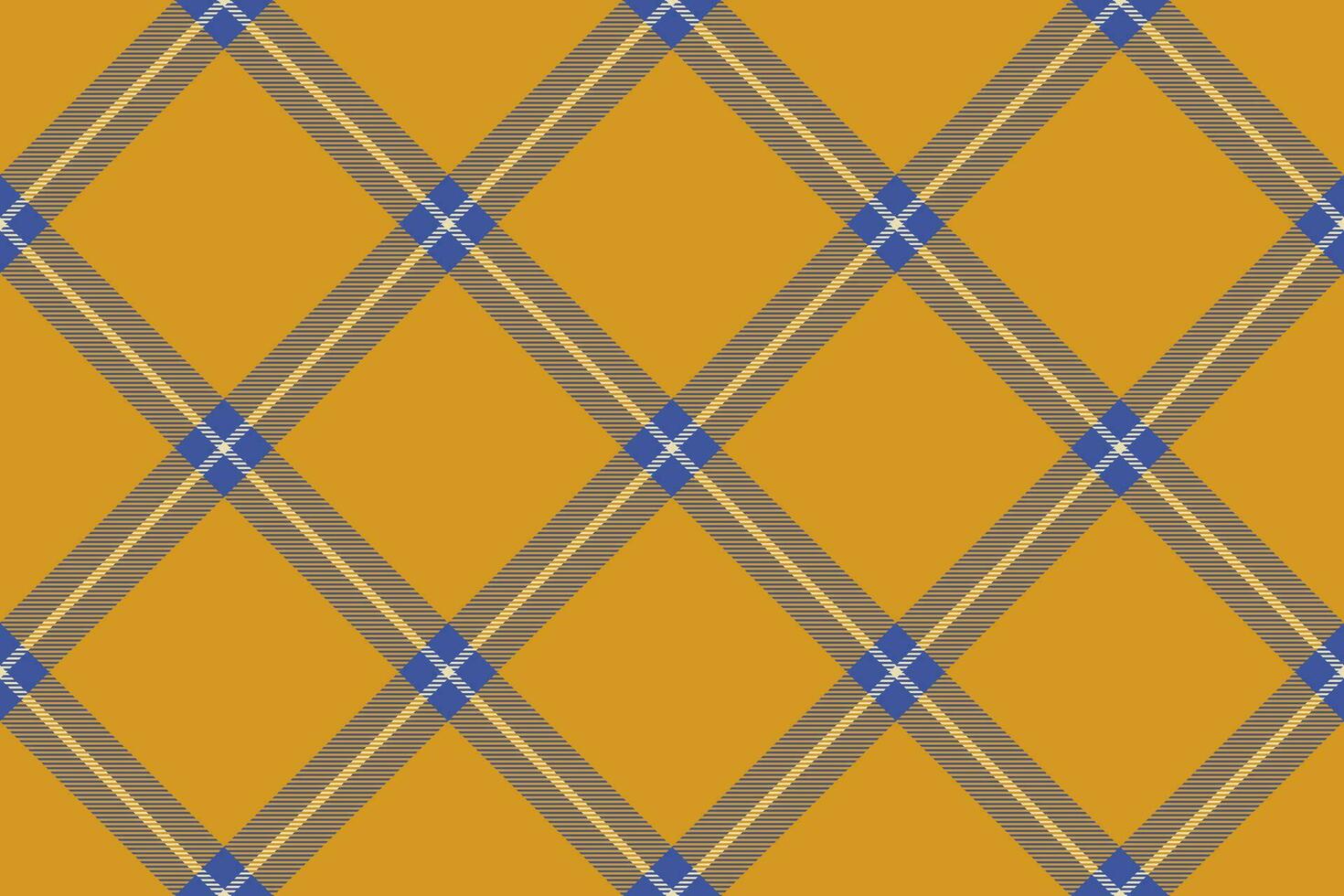 Tartan plaid background, diagonal check seamless pattern. Vector fabric texture for textile print, wrapping paper, gift card, wallpaper.