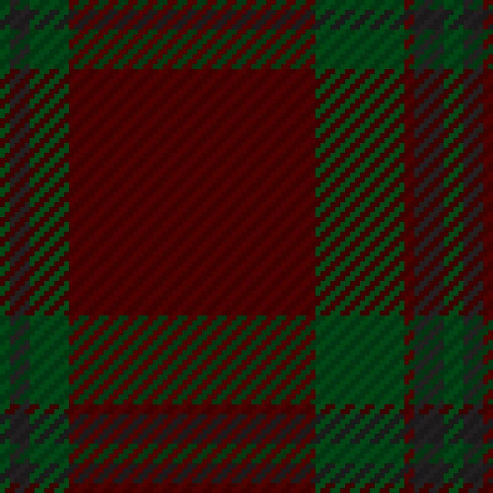 Seamless pattern of scottish tartan plaid. Repeatable background with check fabric texture. Vector backdrop striped textile print.