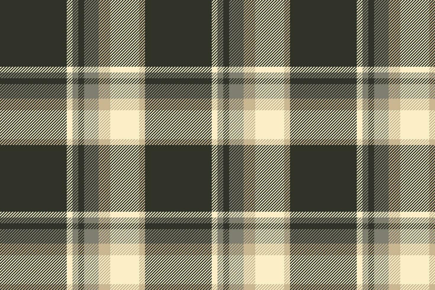 Plaid background, check seamless pattern. Vector fabric texture for textile print, wrapping paper, gift card or wallpaper.