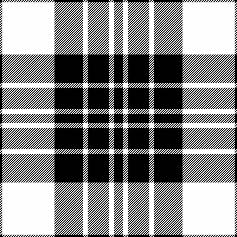 Plaid textile pattern of tartan check texture with a seamless background fabric vector. vector