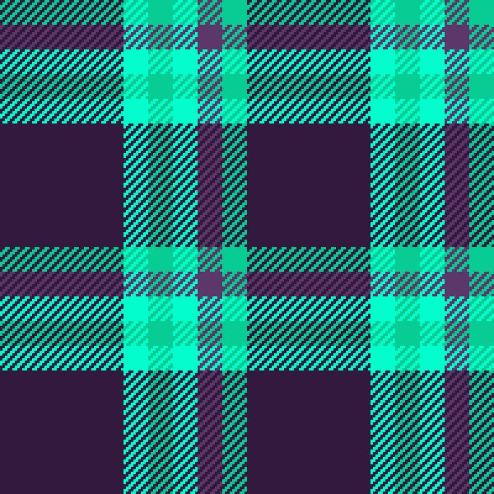 Texture pattern background of fabric check textile with a seamless tartan plaid vector. vector