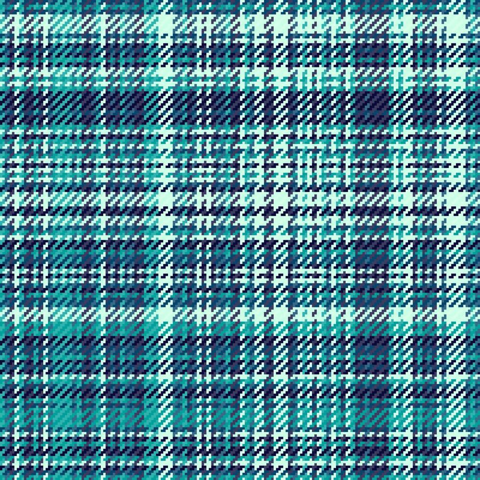 Vector fabric tartan of background check texture with a seamless textile plaid pattern.