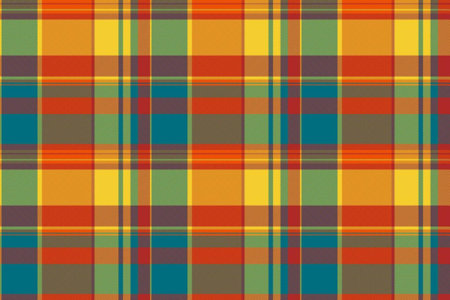 Pattern check texture of fabric textile background with a seamless tartan vector plaid.