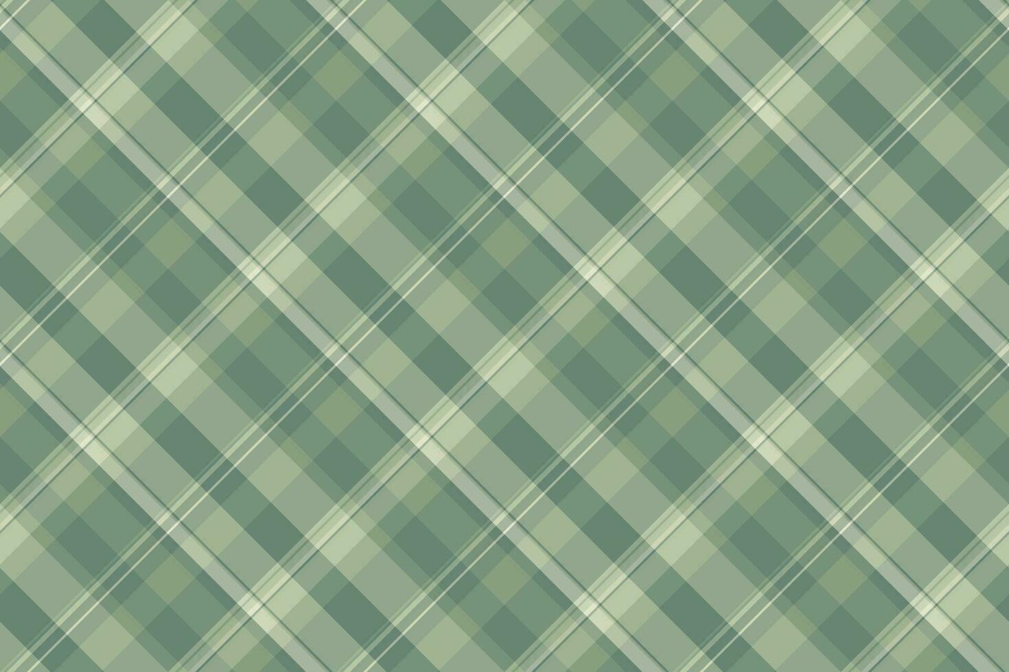 Seamless vector fabric of background pattern texture with a plaid tartan check textile.