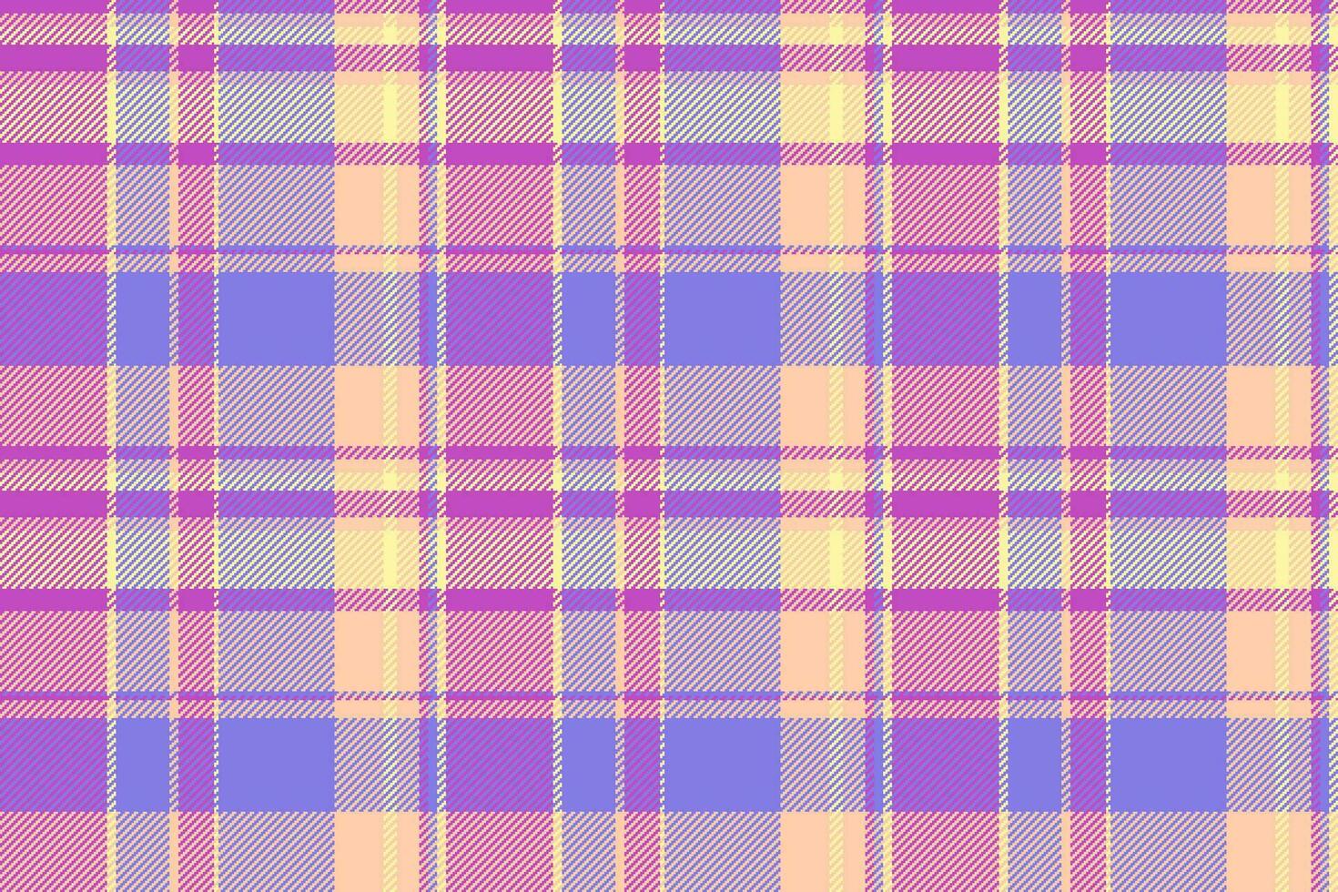 Fabric pattern plaid of background texture tartan with a seamless check vector textile.