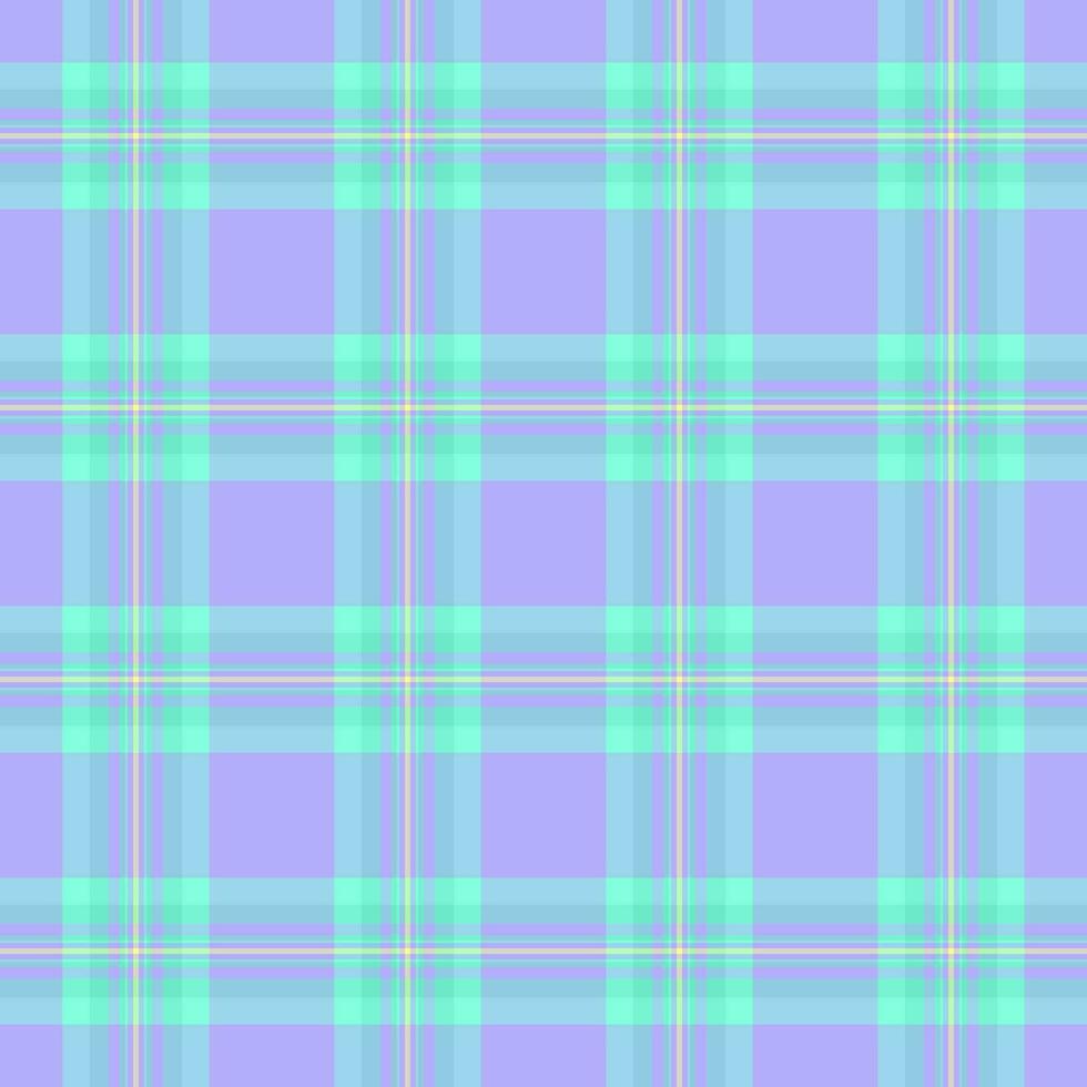 Tartan pattern textile of fabric texture seamless with a check background plaid vector. vector