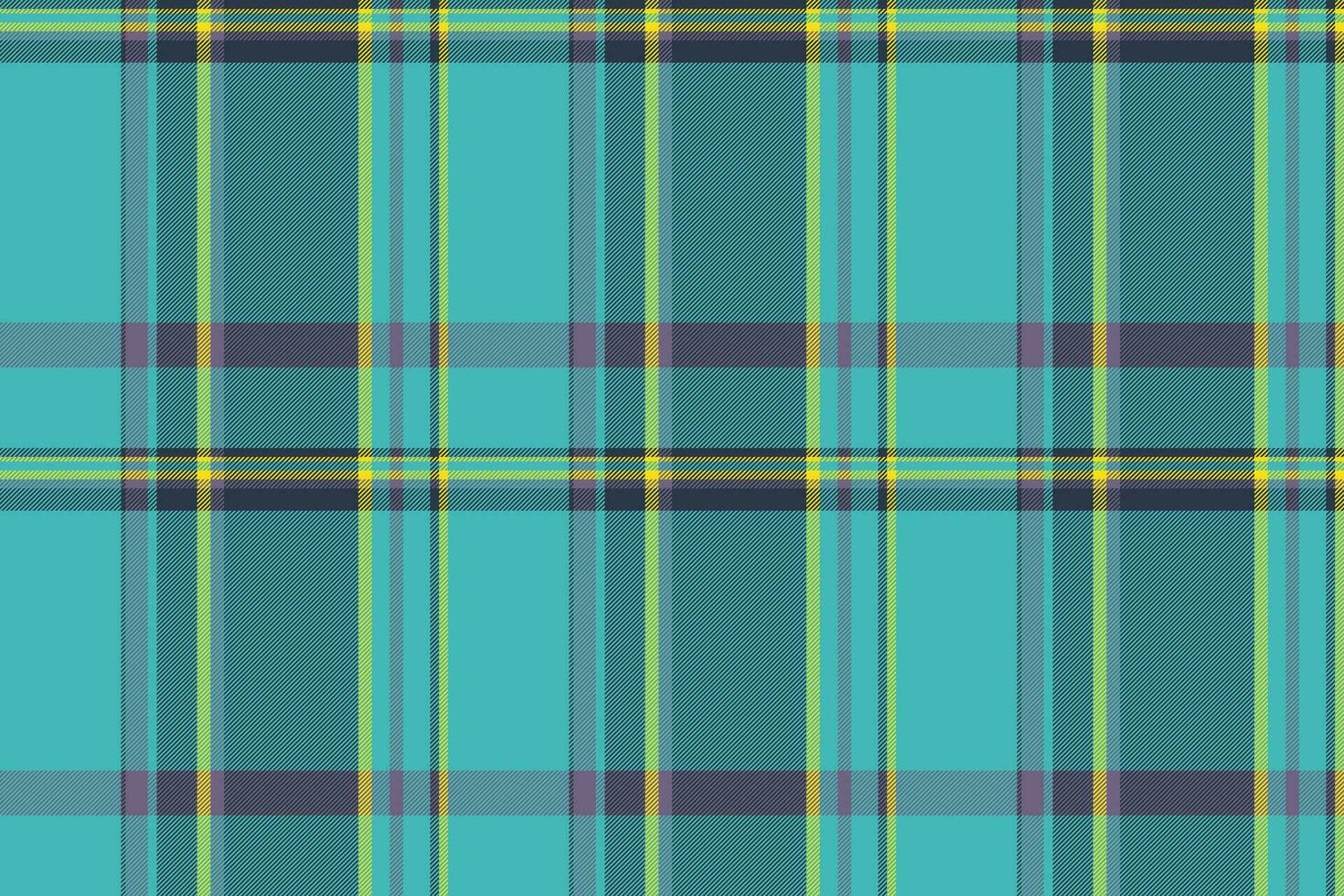 Vector check textile of fabric seamless texture with a plaid pattern background tartan.