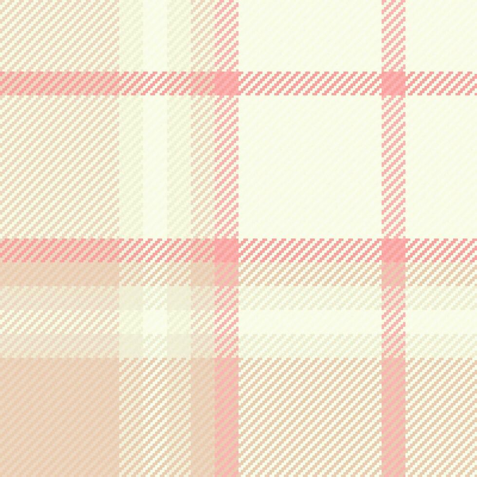 Seamless textile fabric of tartan texture background with a vector check pattern plaid.