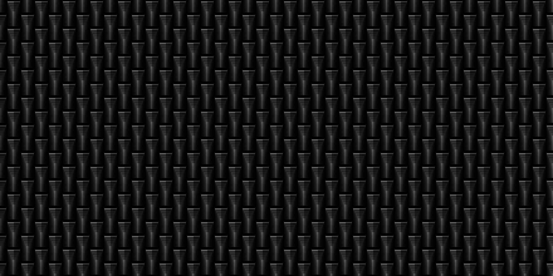 Black background Modern dark abstract seamless vector texture