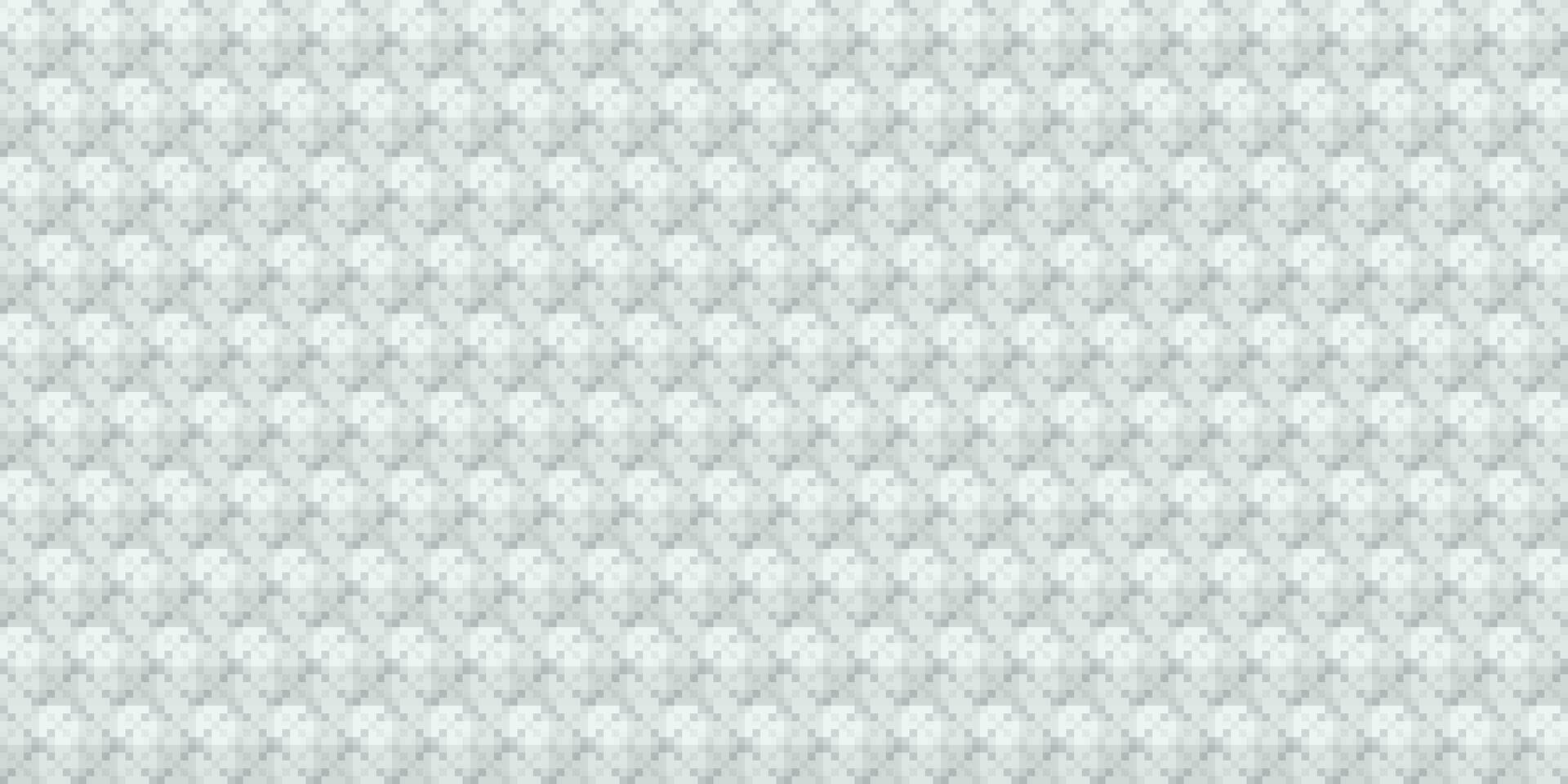 Monochrome geometric grid Pixel Art background Modern black and white abstract mosaic texture vector