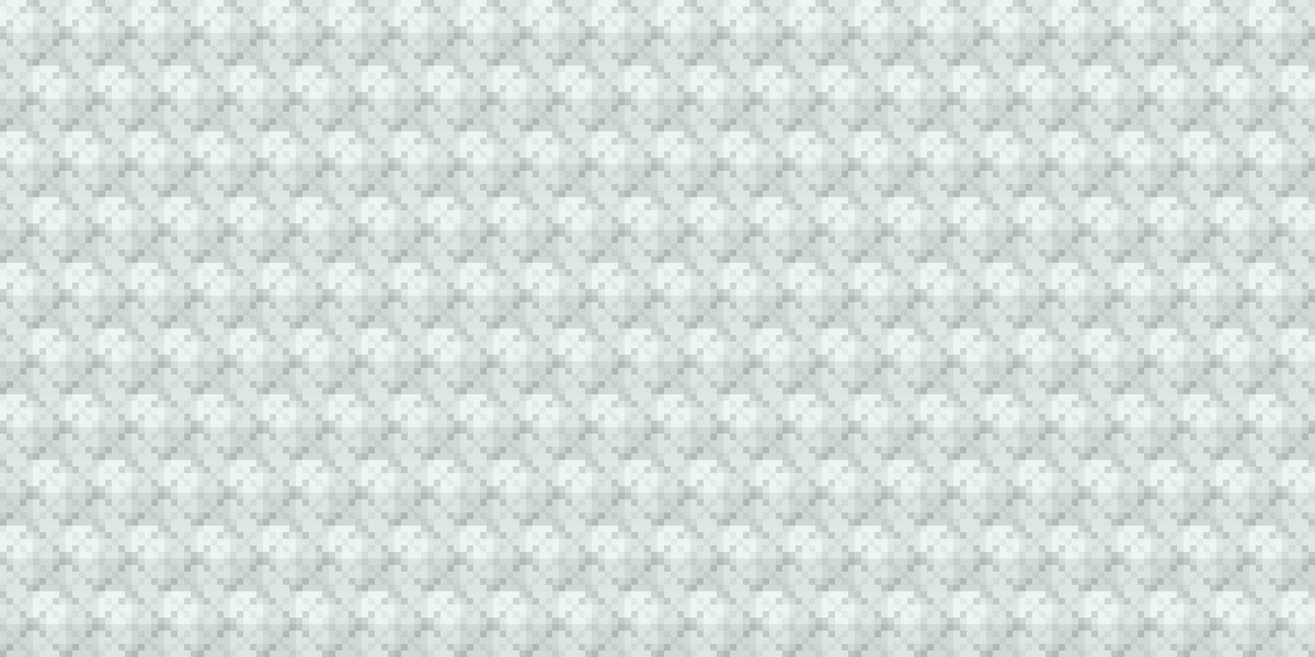 Monochrome geometric grid Pixel Art background Modern black and white abstract mosaic texture vector