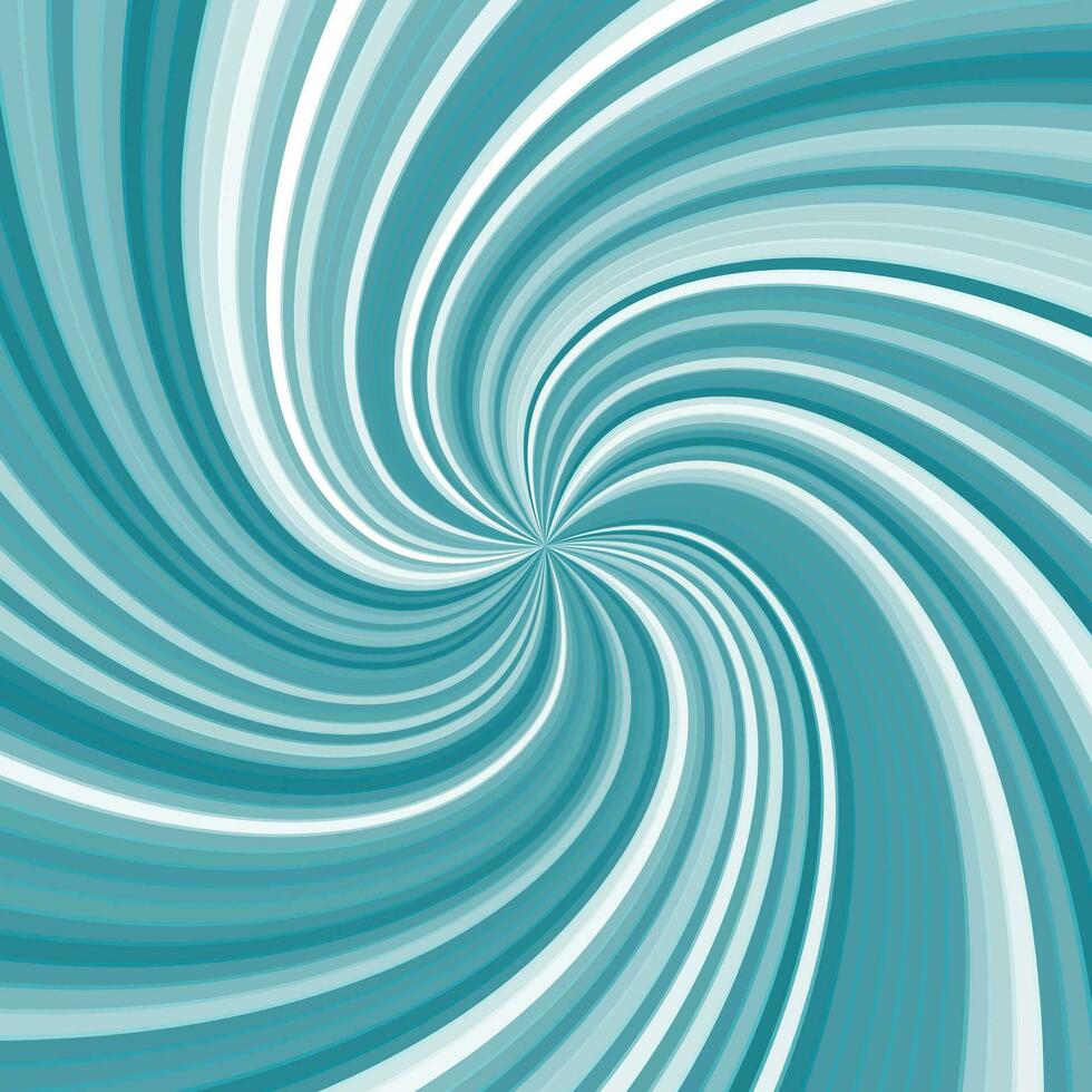 Swirling radial background Helix rotation rays vector