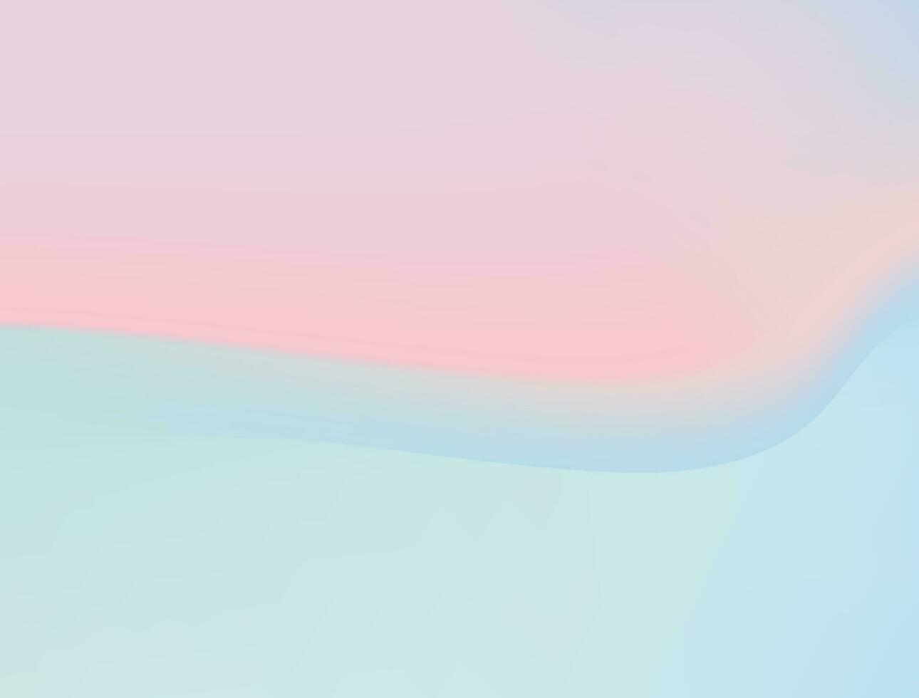 Gradient pastel mixed colours pink, blue trendy banner template background vector