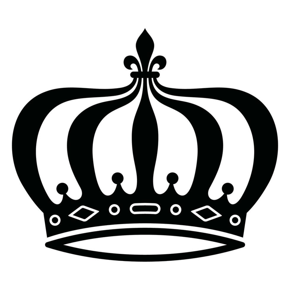 Stylish , fashionable  and awesome  King  and queen typography art and illustrator vector