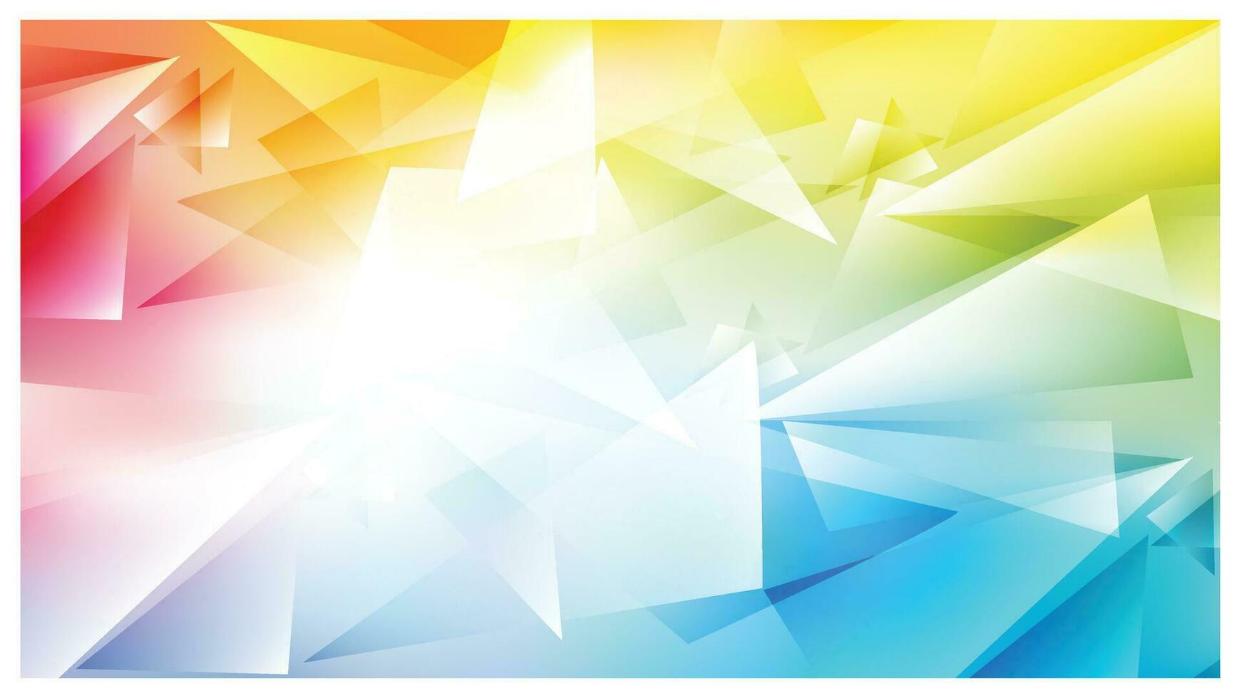 Abstract rainbow background vector