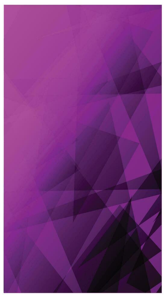 purple abstract geometric background. Low vector