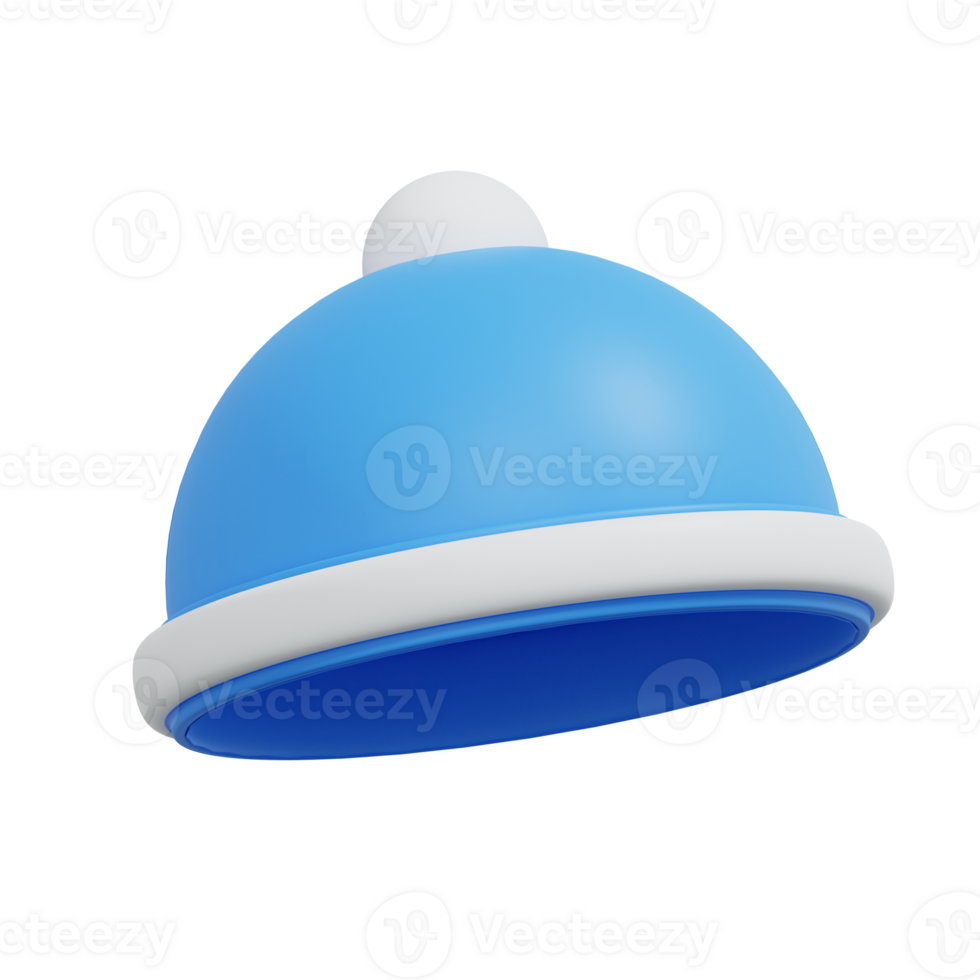 3D rendering beanie icon Illustration png