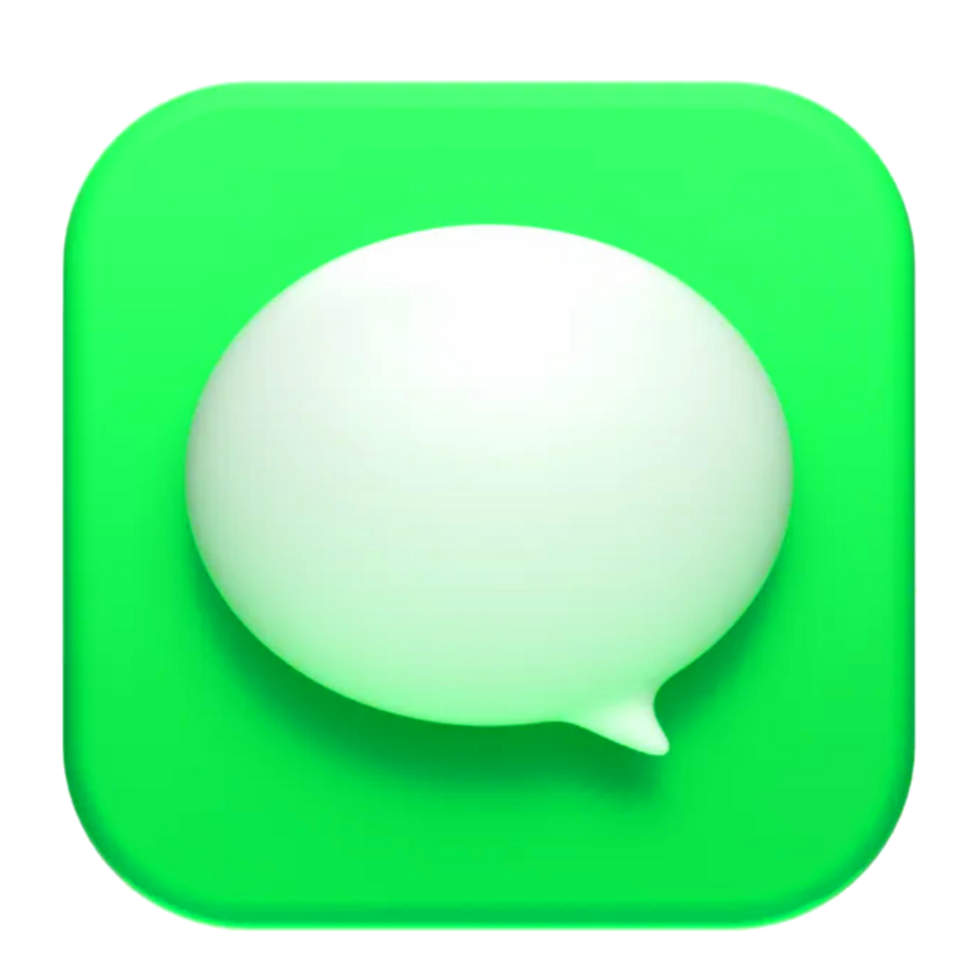 Chat bubble symbol. Communication symbol illustration with copy space. Speech ballon for message. png