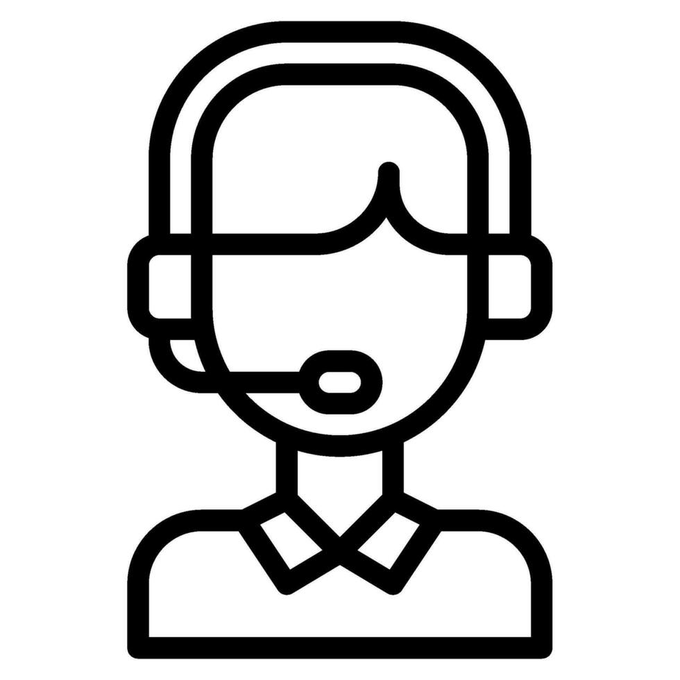 Content creator moderator object illustration vector