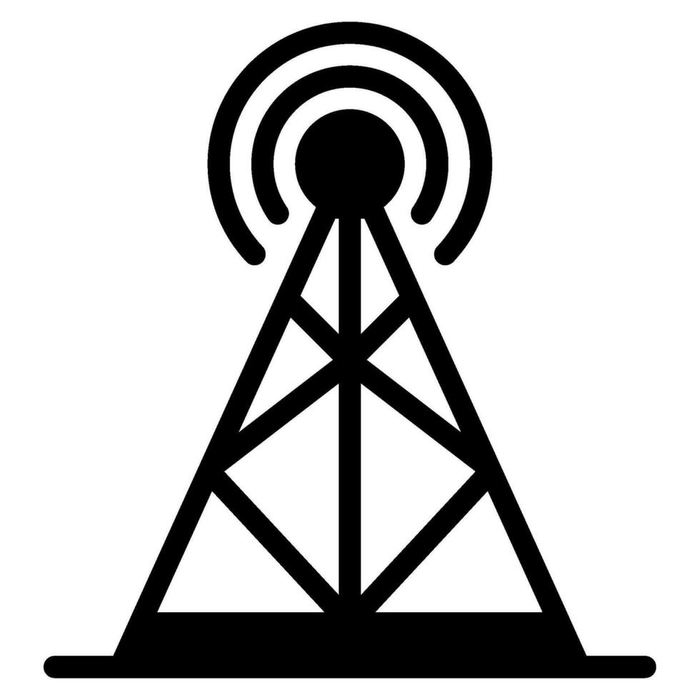 Content creator broadcast object illustration vector
